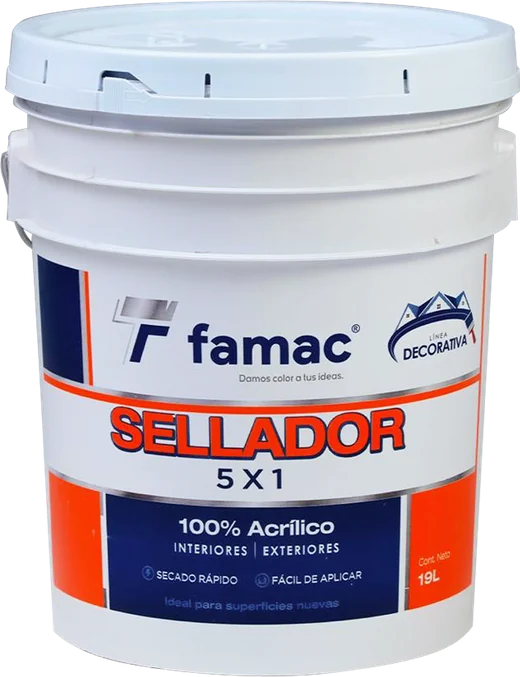 Cubeta Sellador 5x1